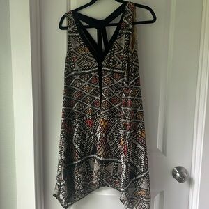 BCBG geometric dress